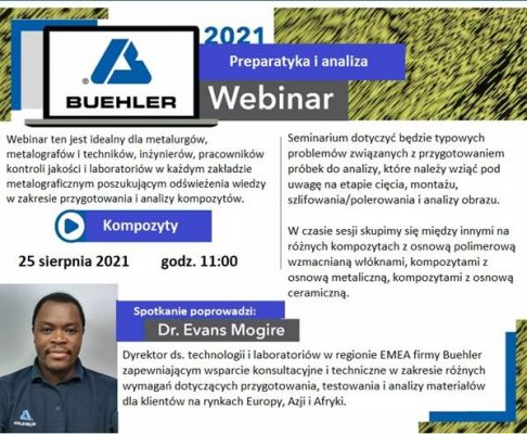 Preparatyka i analiza materiałów kompozytowych - webinar Buehler